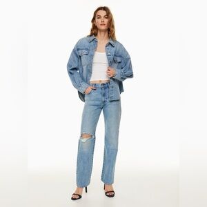 Denim Forum by Aritzia The ‘90s Marlo Hi-Rise Baggy Jean